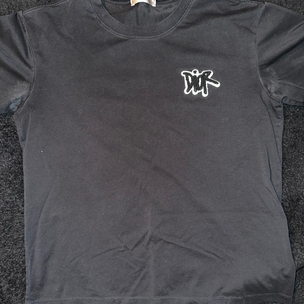 DIOR Black Graphic T-Shirt